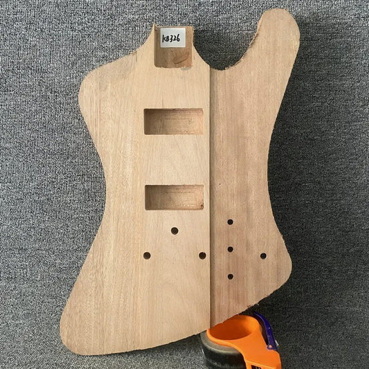 Unfinished Mahogany Wood 4 String Bass Body Fit Thunderbird Bass