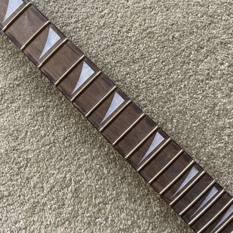 Maple Wood Guitar Neck, 22 Frets Rosewood Fingerboard, Set In Connecti