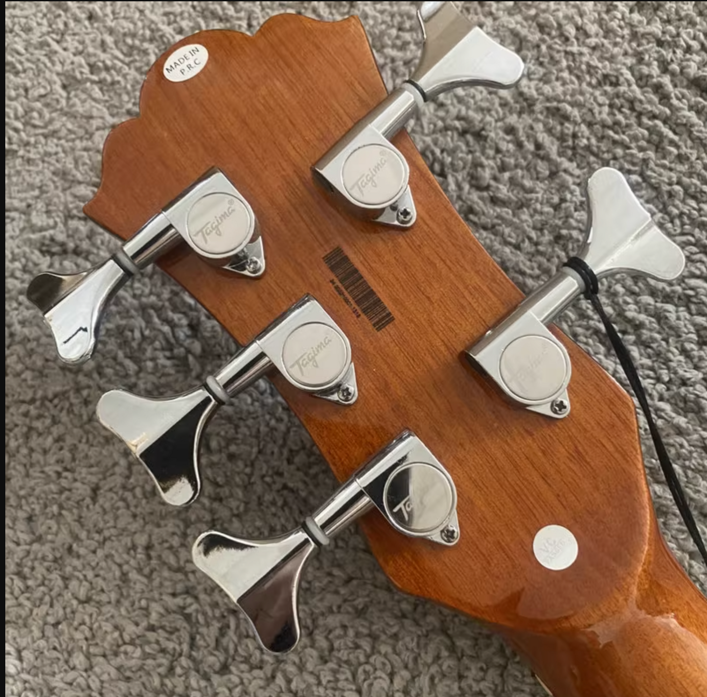 Tagima 5 String Acoustic Electric Bass, Spruce Mahogany Body, Rosewood
