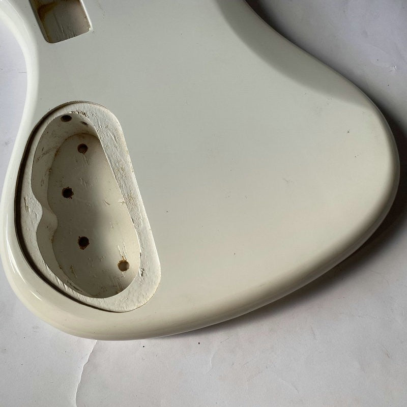 4/5 String Bass White Body DIY Project Fit Warwick