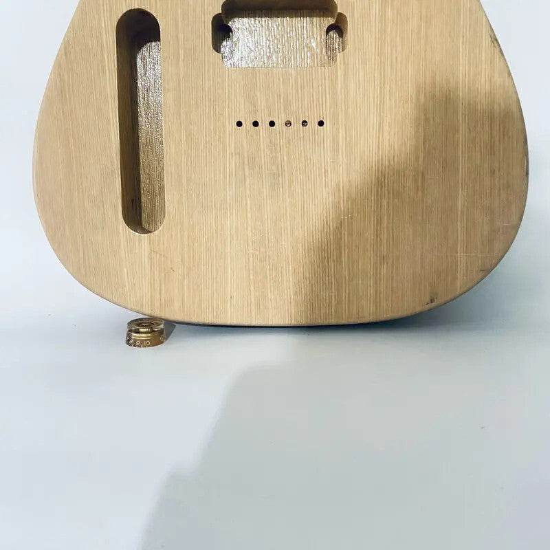 Left Handed Ash Wood Single Cut Guitar Body HH Fit Telecaster Tele