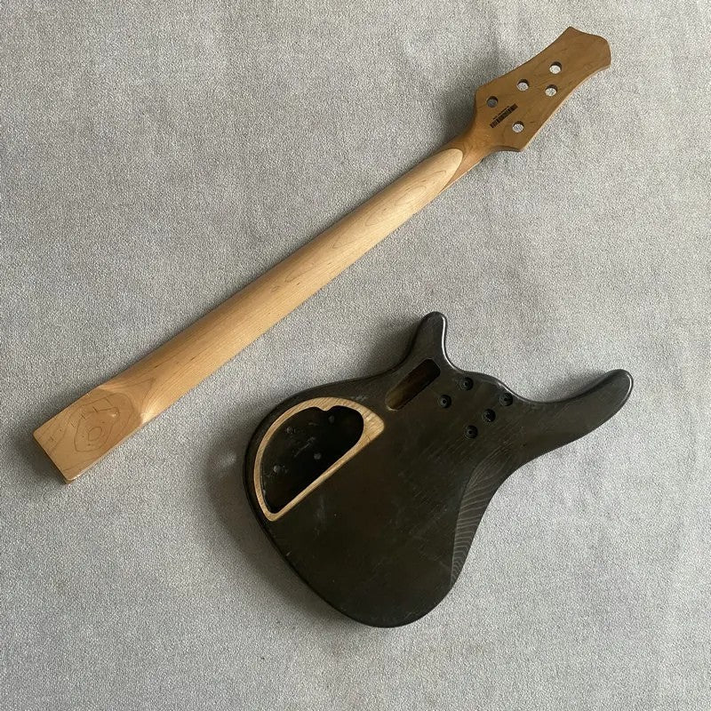 5 String Electric Bass Basswood Body with Maple Neck