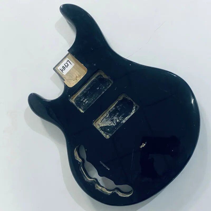 Black Left Hand 5/6 String Bass Basswood Body DIY Project Fit MusicMan