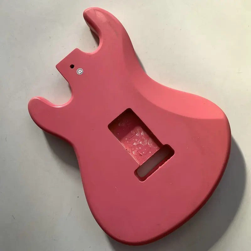Pink Color Basswood Guitar Body Fit Stratocaster Strat