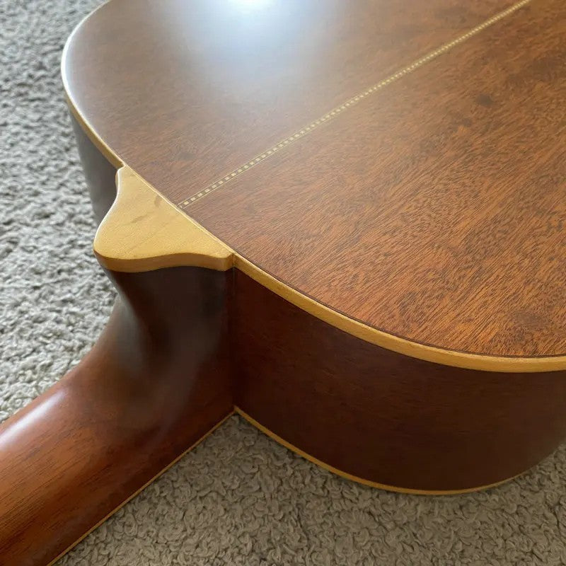 LAG 39 Inch Classical Guitar, Spruce Wood Top Body, Mahogany Neck and
