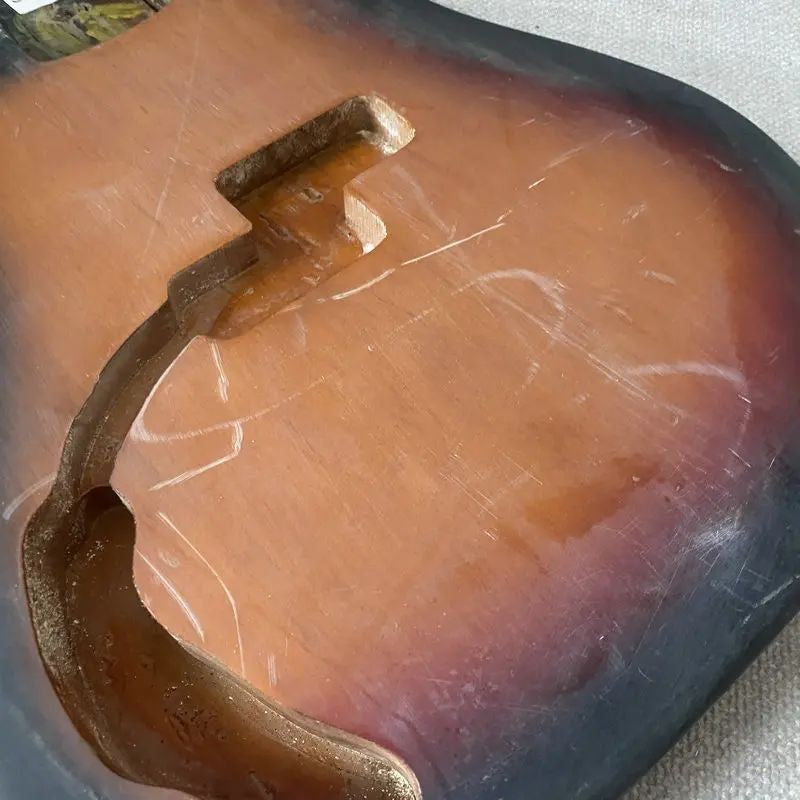Tobacco Burst Left Hand Precision Bass DIY Project Basswood Body