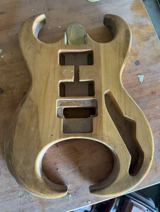 Basswood HH Guitar DIY Project Body V