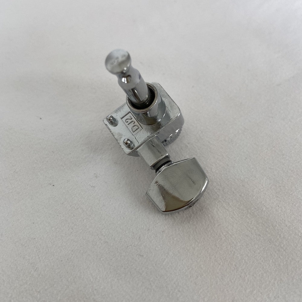 Chrome 7R Locking Inline 7 String Guitar Machine Heads Tuning Pegs Key