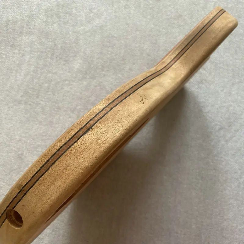 LAG Single Cut Guitar Body with Veneer Tiger Maple Top Fit Les Paul LP