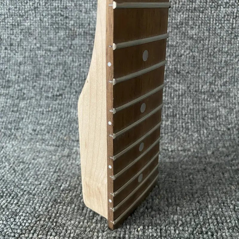 Maple Wood Electric Guitar Neck, Rosewood 24 Frets Fingerboard