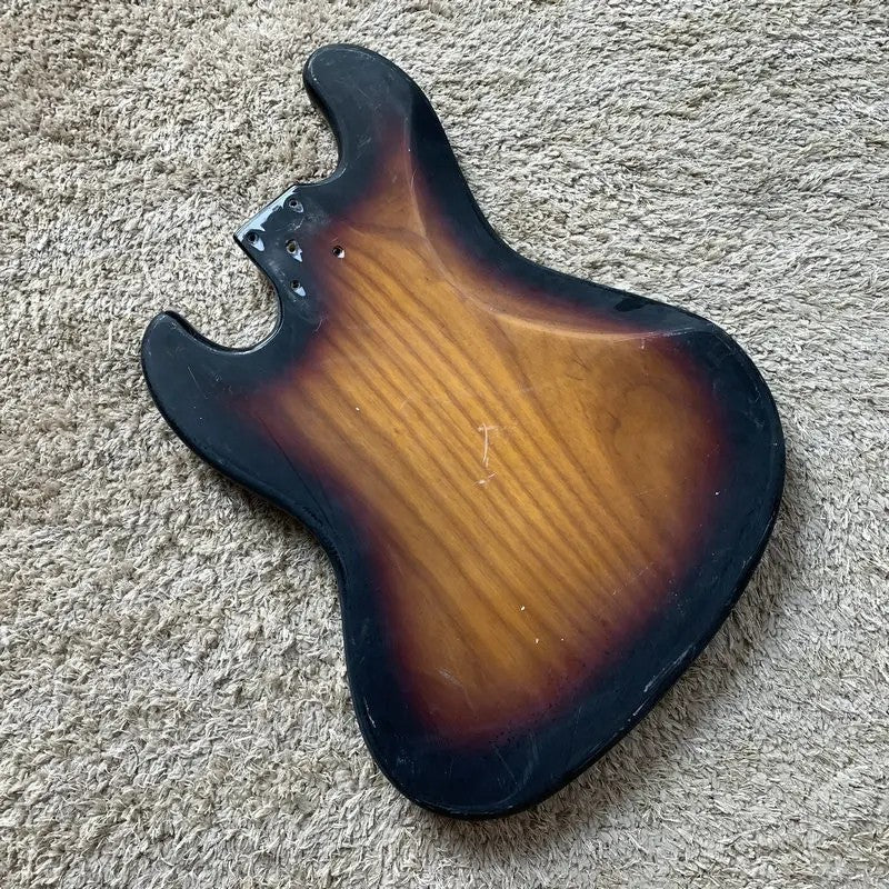Alder Wood 4 String Bass Body with Maple Neck, Rosewood Fingerboard