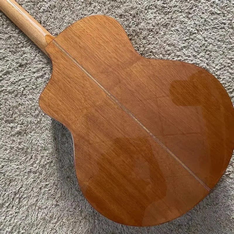 Sunburst 40 Inch Acoustic Guitar, Spruce Mahogany Body Rosewood Finger