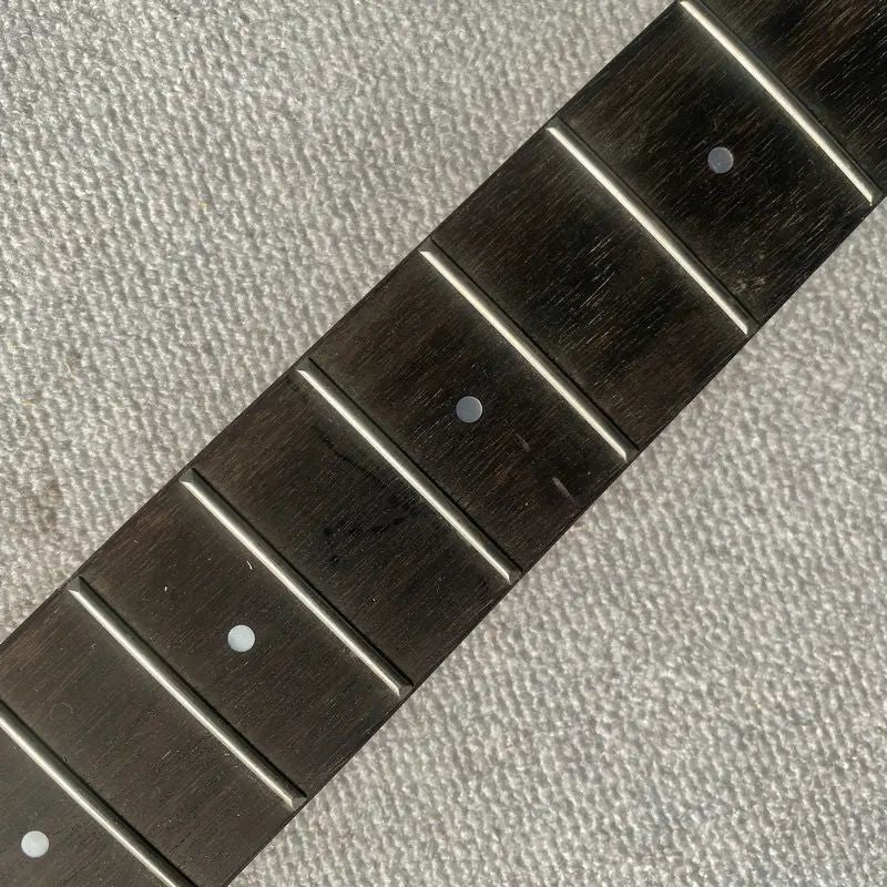 Blue Maple Wood Guitar Neck, Rosewood Fingerboard 24 Frets
