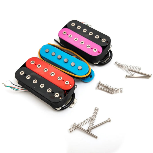 Alnico 5 HSH Guitar Humbucker Single Coil Pickups Fit Ibanez,Fender,De