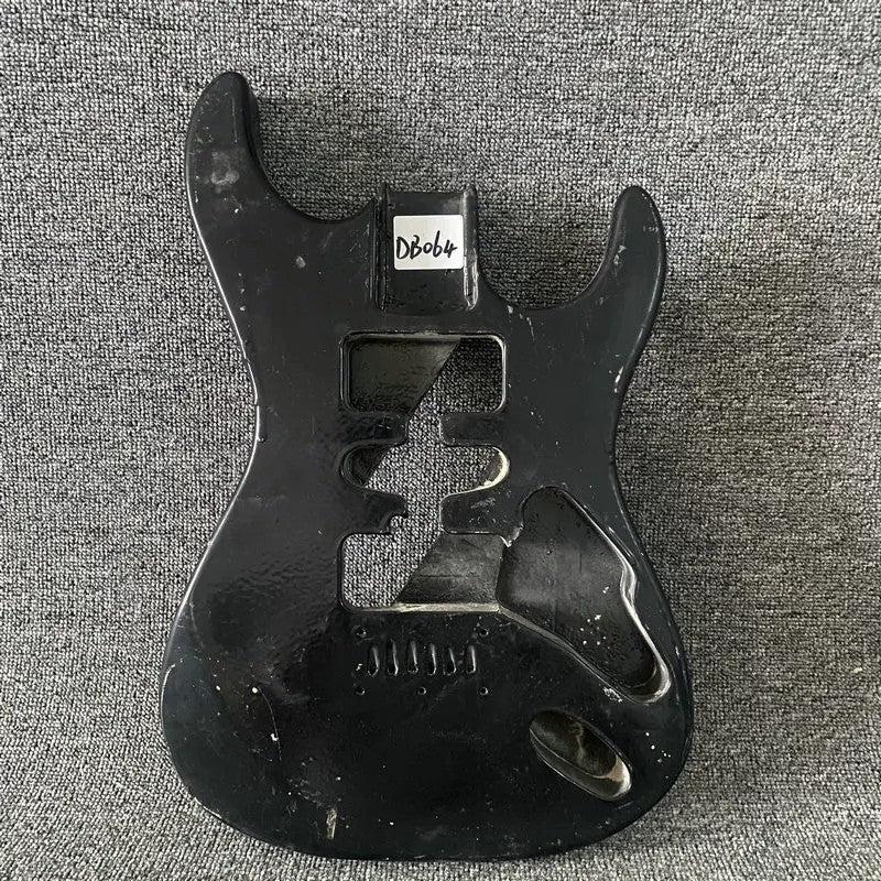 Black Basswood Mini Electric Guitar Body