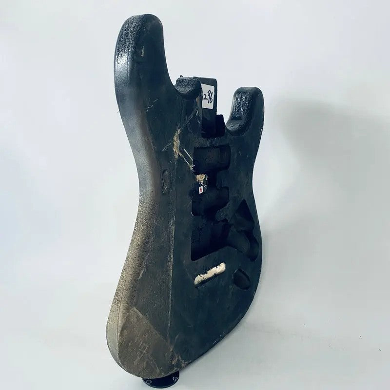 Black HSS Guitar Basswood Body Fit Stratocaster Strat