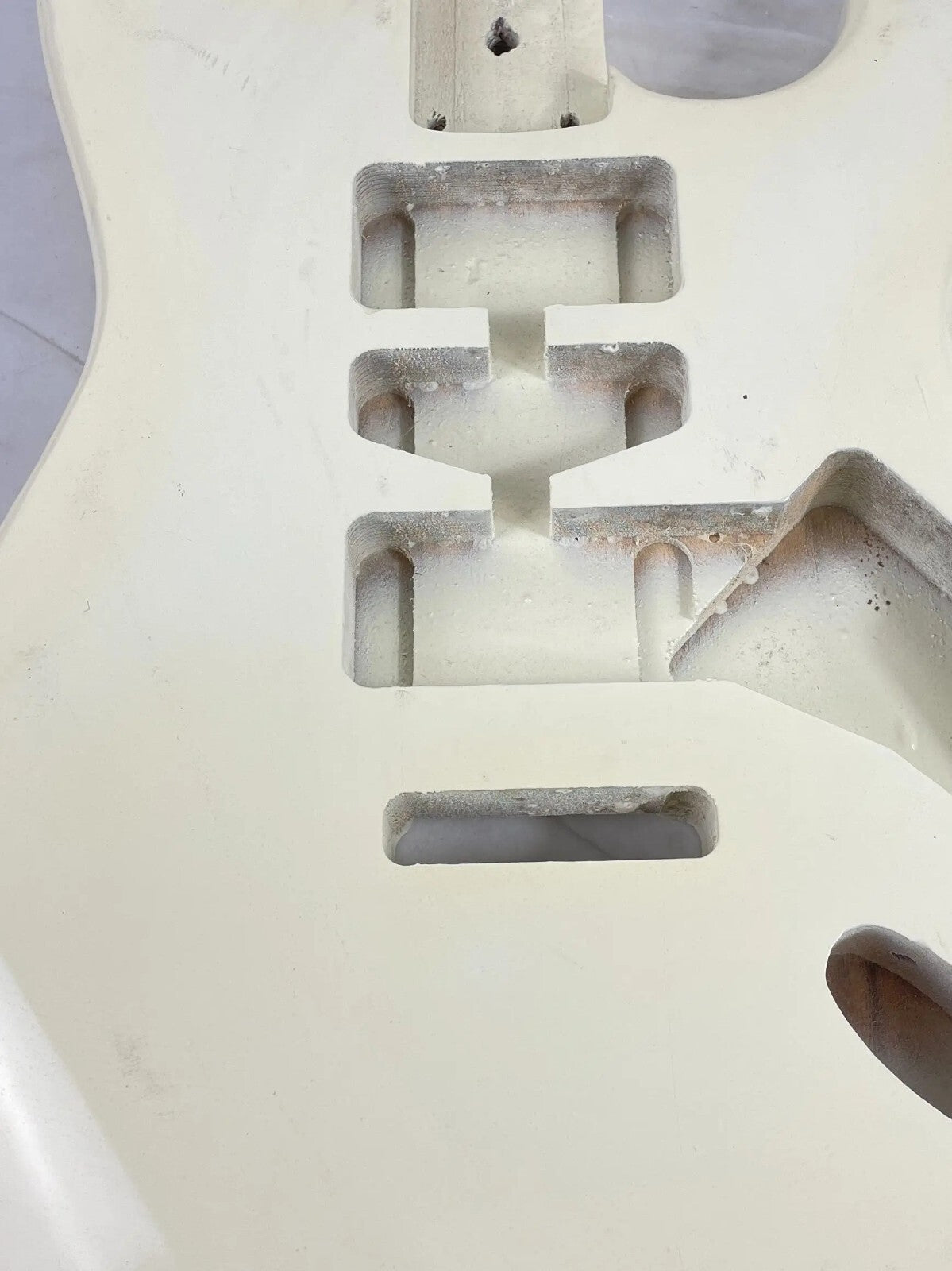 White Poplar Wood Guitar Body Fit Stratocaster Strat