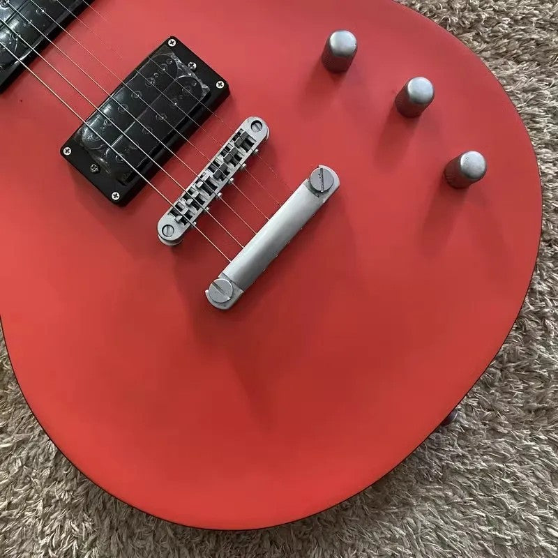 Xavier Red Single Cut Electric Guitar, Mahogany Body, Maple Neck