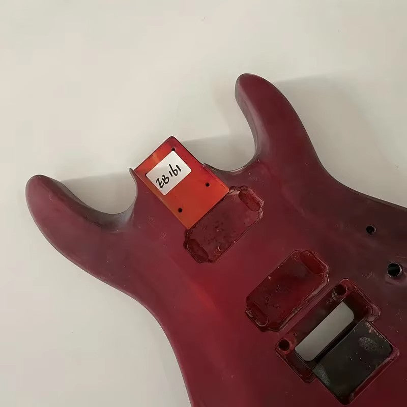 Red HH Double Cutaway Guitar Basswood Body