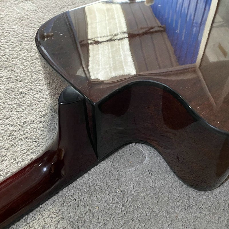 41 Inch Mahogany Wood Acoustic Guitar, Rosewood Fingerboard Neck