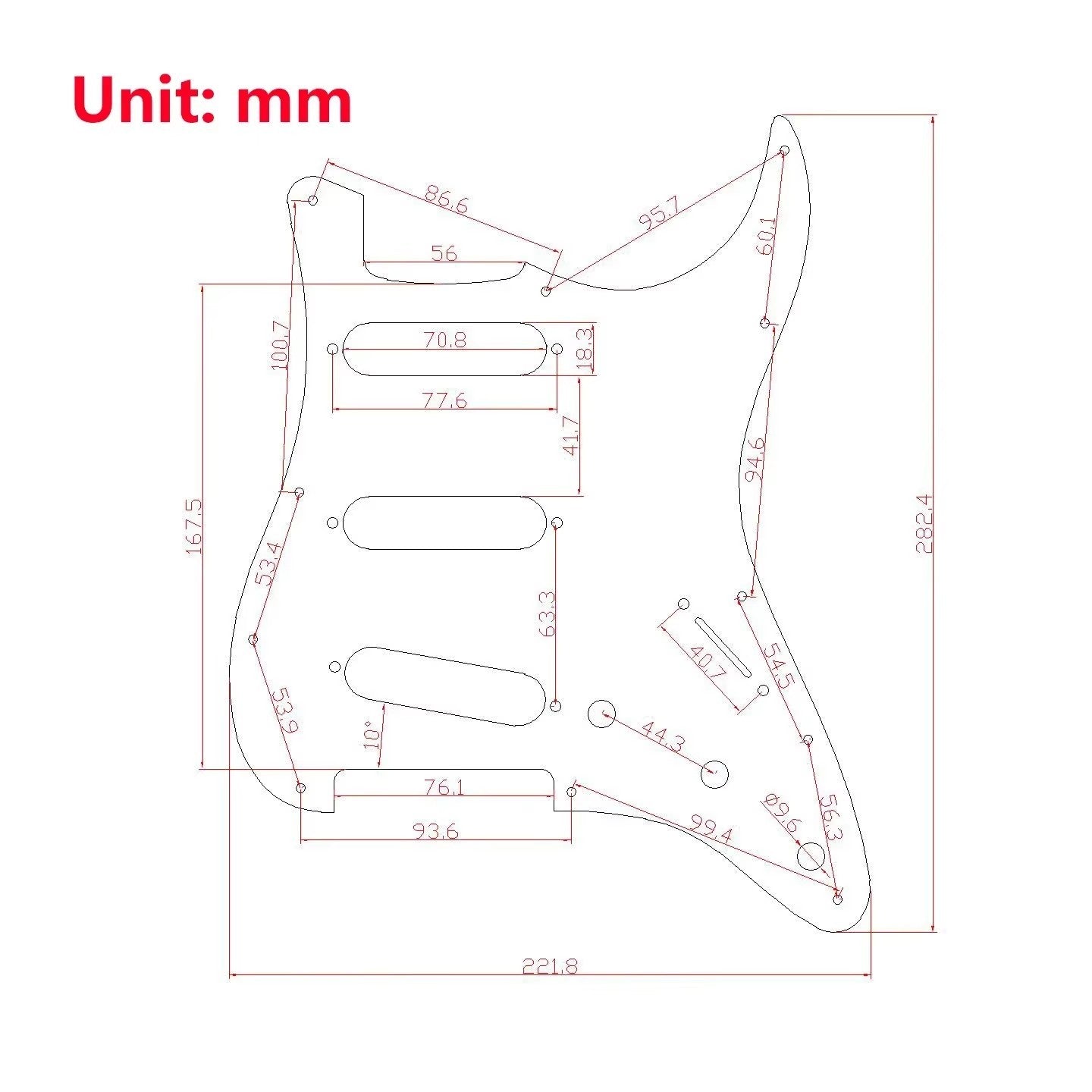 Green Pearl Loaded Prewired Guitar Pickguard, Multi Function Switches