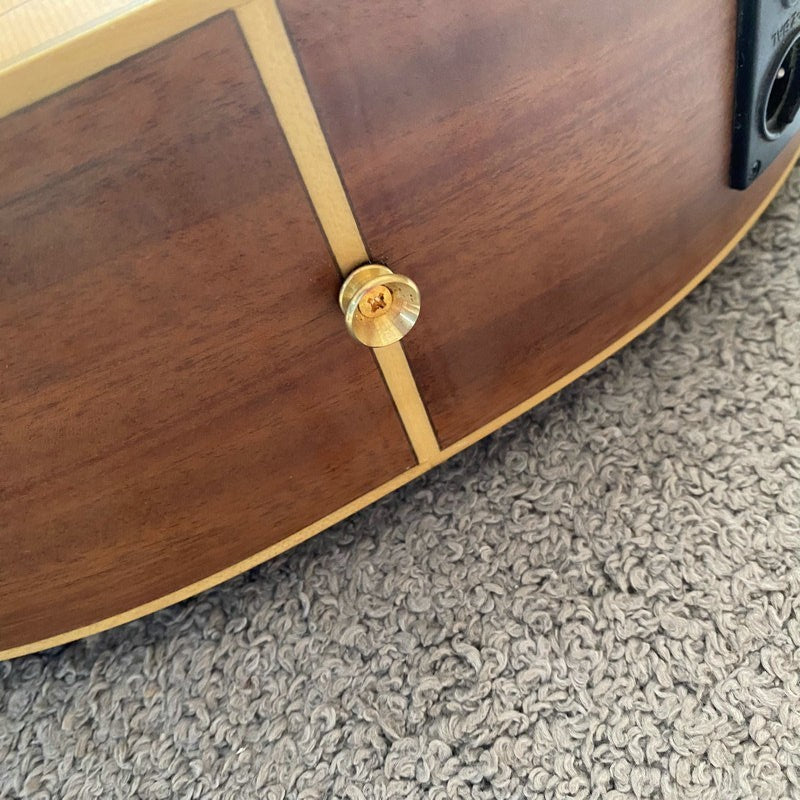 Luna Acoustic Electric Guitar, Pine Wood Top Body, Mahogany Neck