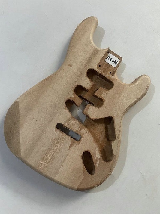 Unfinished SSS Basswood Guitar Body Fit Strat ST