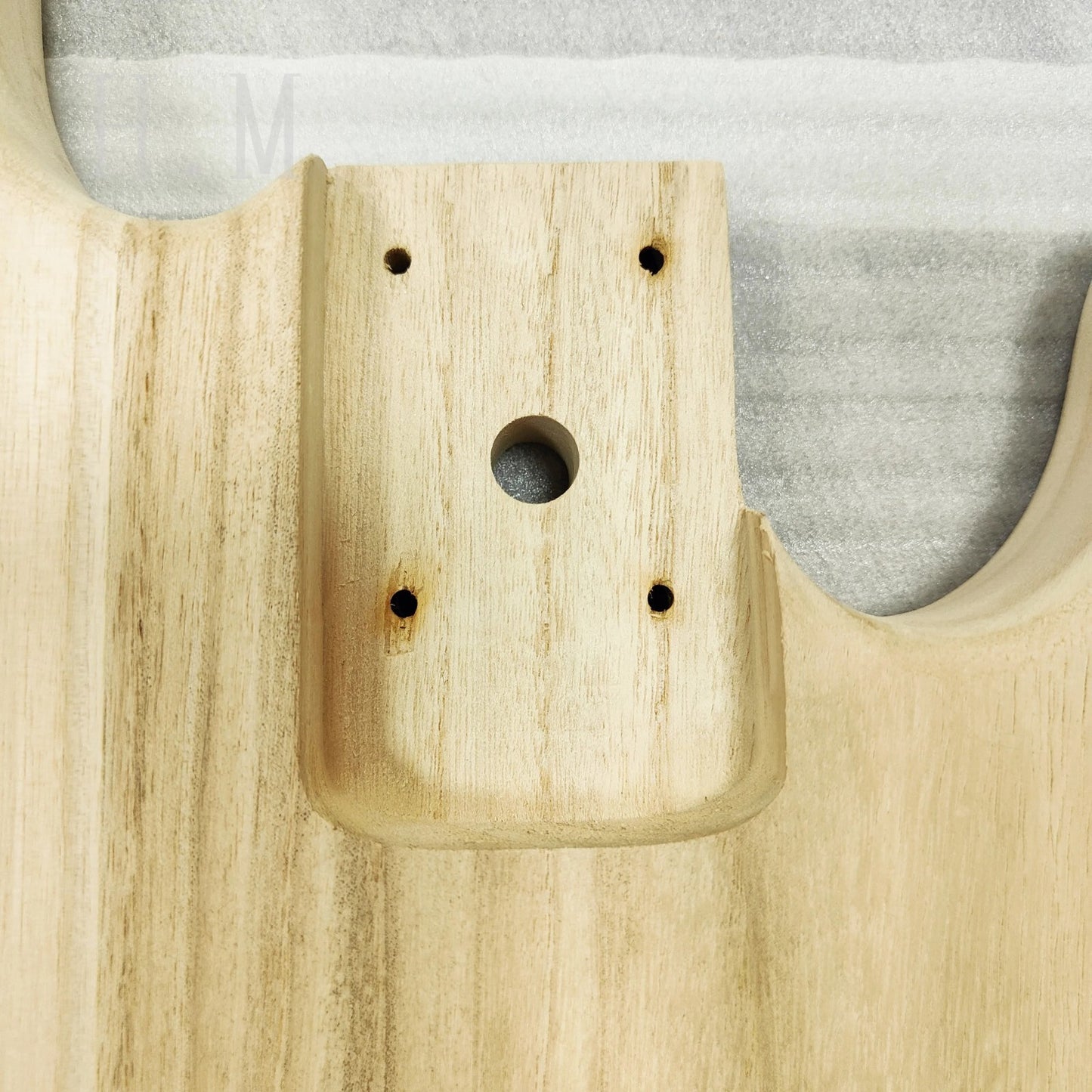 4 String Bass Unfinished Poplar Wood Body Fit Precision P Bass