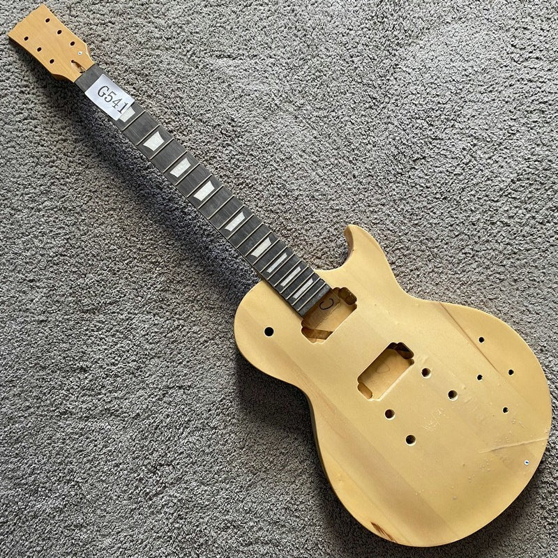 Single Cut Basswood Guitar Body with Maple Neck, Rosewood Fretboard Fi