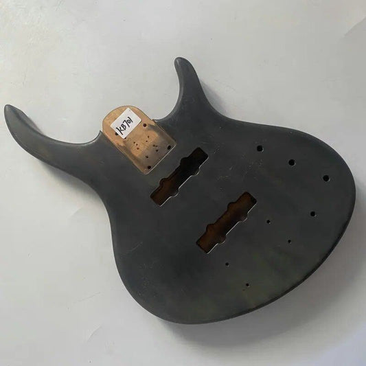 Black Basswood Electric Bass DIY Project Body