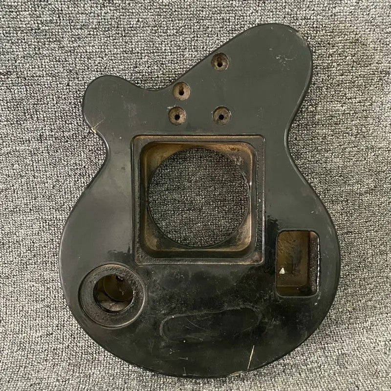 Mini Black Solid Guitar Basswood Body DIY Project