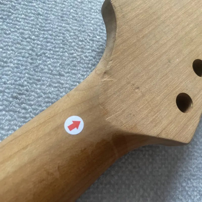 Maple Wood Guitar Neck, 22 Frets Rosewood Fretboard