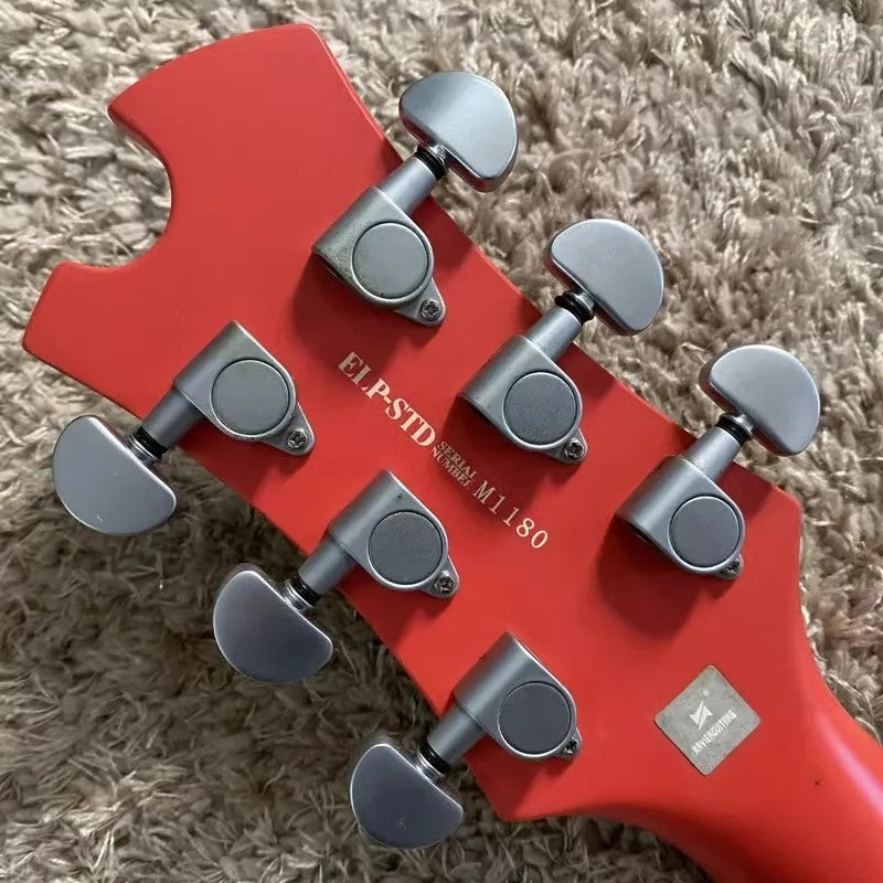 Xavier Red Single Cut Electric Guitar, Mahogany Body, Maple Neck
