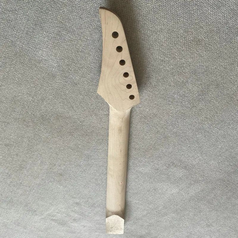 22 Frets Maple Wood Guitar Neck, Maple Fingebroard