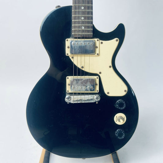 J&D Black Single Cut Guitar Basswood Body, Maple Neck DIY Fit Les Paul