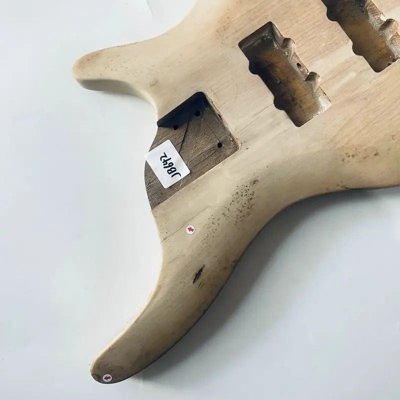4 String Electric Bass Okoume Wood Body DIY Project