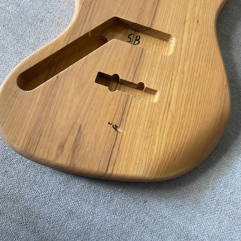 Left Handed Ash Wood 4 String Bass Body Fit Jazz Bass