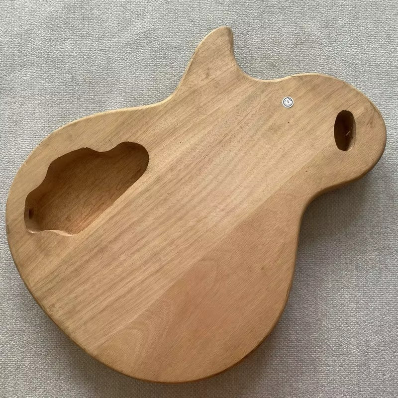 Tiger Maple Top Mahogany Wood Guitar Body Fit LP Les Paul DIY Project