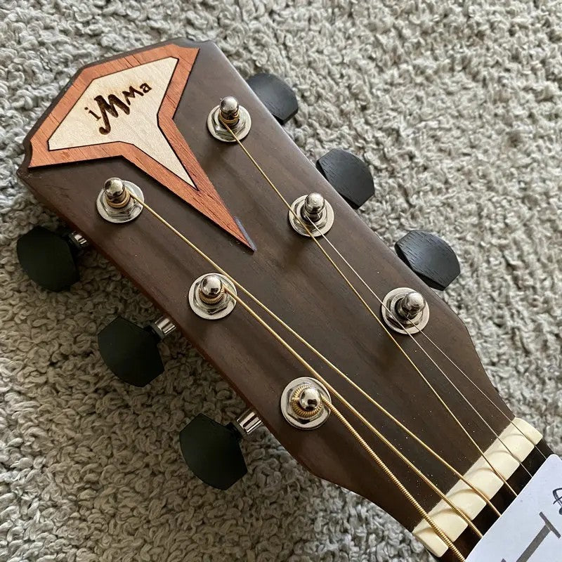 40' Acoustic Guitar, Solid Mahogany Body, Rosewood Fingerboard Neck