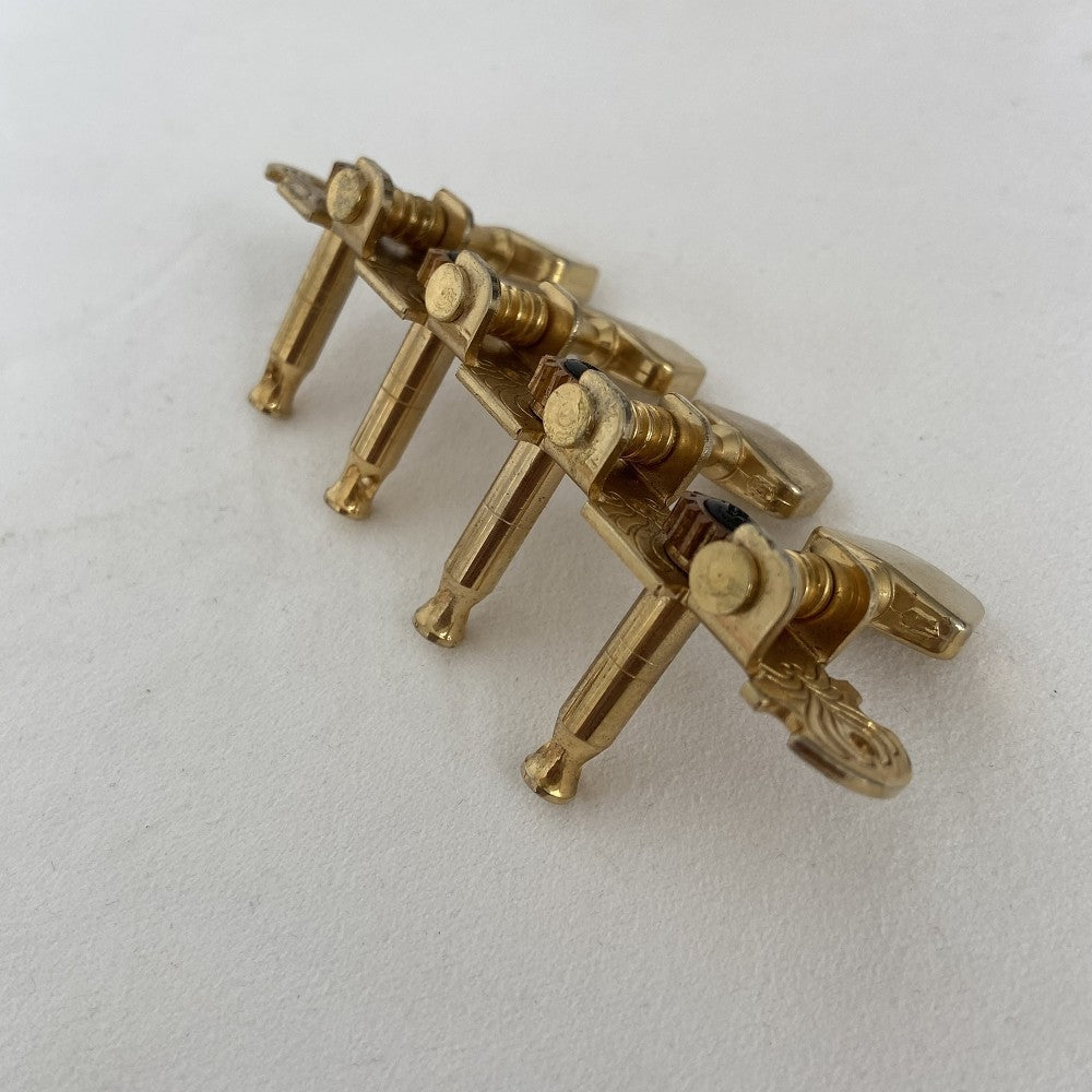 4R4L Gold 8 String Mandolin Open Gear Tuning Pegs Machine Heads