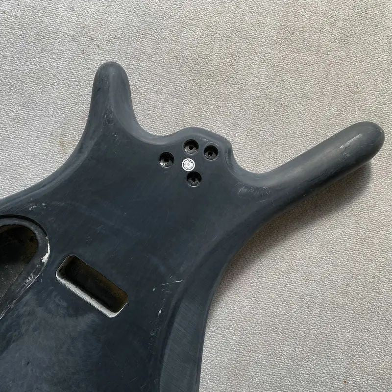 Black 4 String Bass Basswood Body Fit Warwick Bass DIY Project