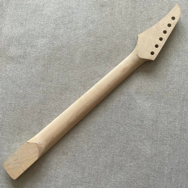 22 Frets Maple Wood Guitar Neck, Maple Fingebroard