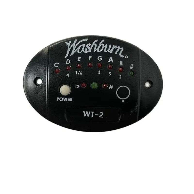 Washburn WT2 Acoustic Guitar Tuner Black