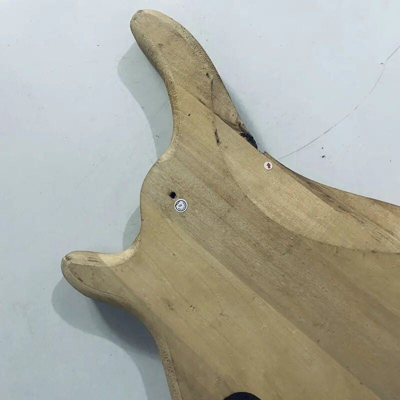 Black Basswood Bass Guitar DIY Project Body