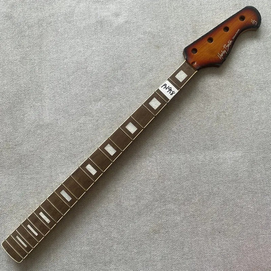 Sunburst Finish Harley Benton 4 String Bass Neck, Rosewood Fingerboard