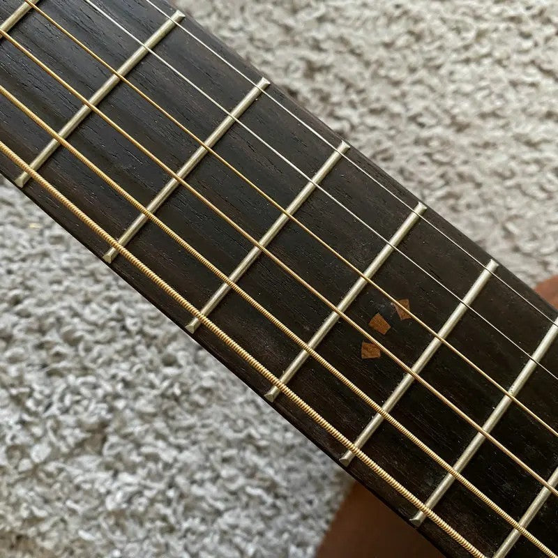 38" Parlor Acoustic Guitar, Mahogany Body and Neck, Rosewood Fingerboa