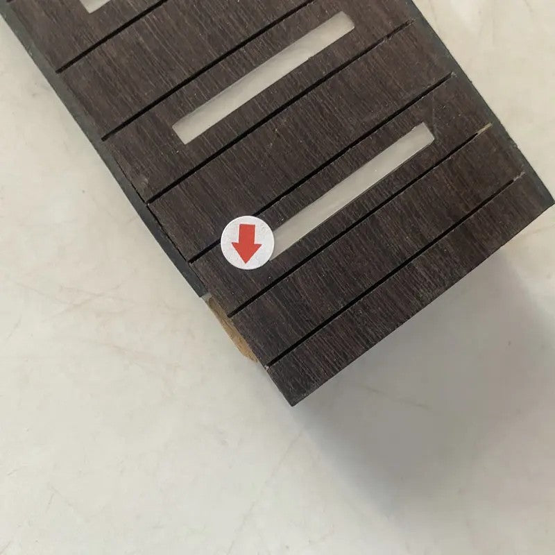 Short Scales Guitar Maple Wood Neck, 22 Frets Rosewood Fretboard