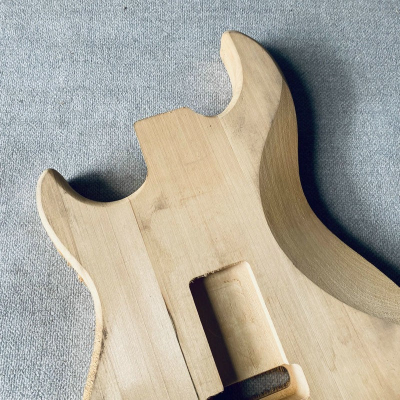 Basswood HSH Guitar Unfinished Body Fit Stratocaster Strat