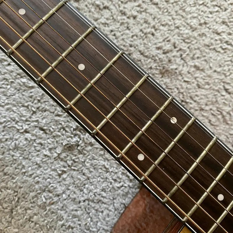 Caraya 41" Acoustic Guitar, Solid Spruce Top Body, Mahogany Neck