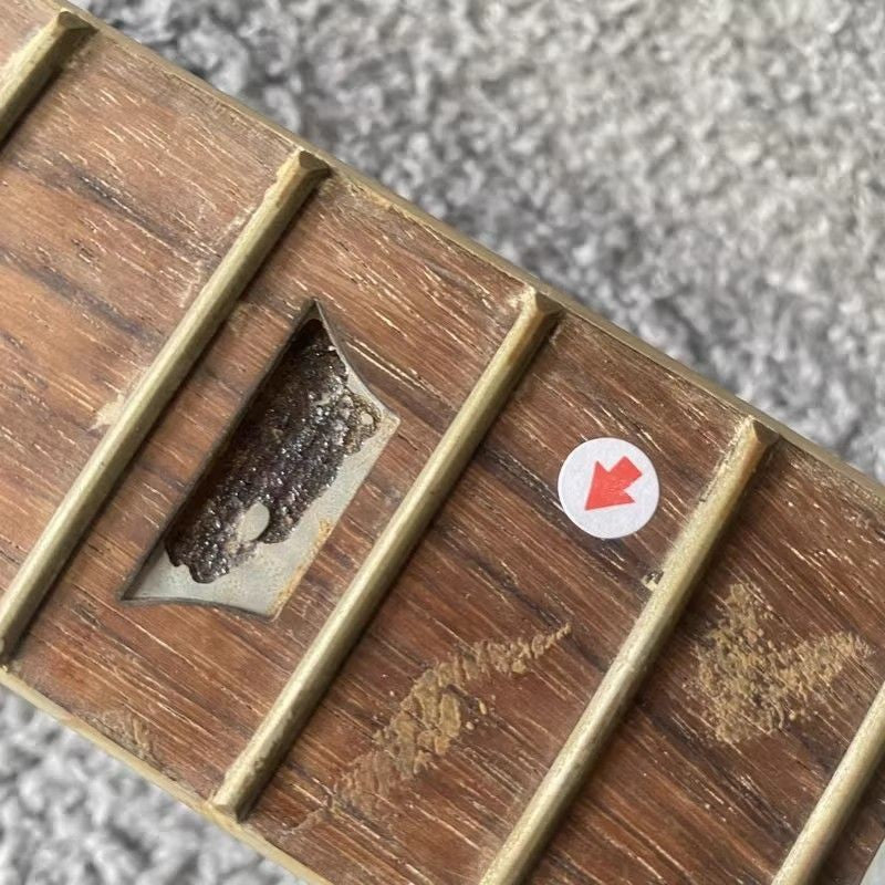 Harley Benton Black Guitar Single Cut Body with Neck Fit Les Paul LP D